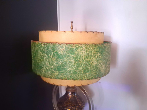 Green beige fiberglass paper - &,