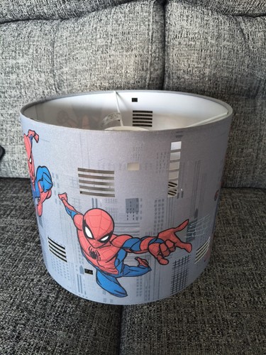 Spider man bedroom lampshade - spider-man,