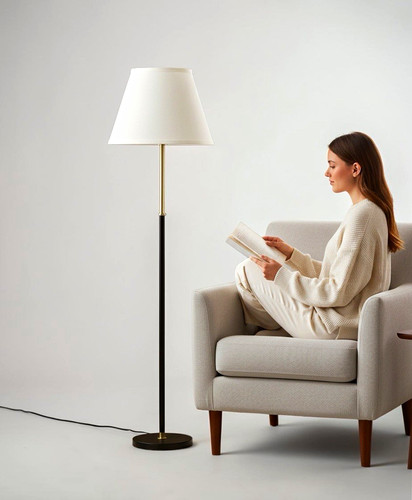 Empire fabric lamp shade white - empire,