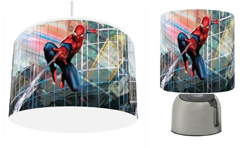 Spider man ceiling - spider-man, light
