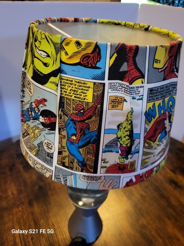 Lamp shade marvel spider - lamp,